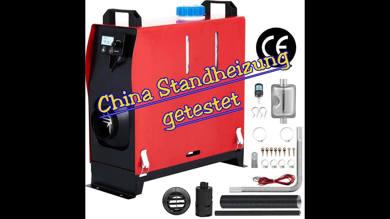 Abgastemperaturen / Hitzeschutz - 5KW China Standheizung 