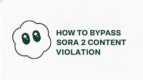 HOW TO BYPASS Content Violation Filters in SORA 2 | Generate Banned Videos & Characters)