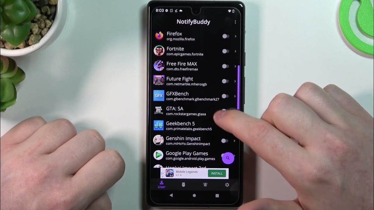 How To Setup Custom Led Notifications on Google Pixel 6a NotifyBuddy