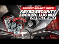 Protect Against Theft! Tesla Model S 3 X Y Wheel Keyed Security Locking Lug Nut Review, Installation