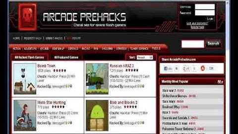 how to play hacked flash games