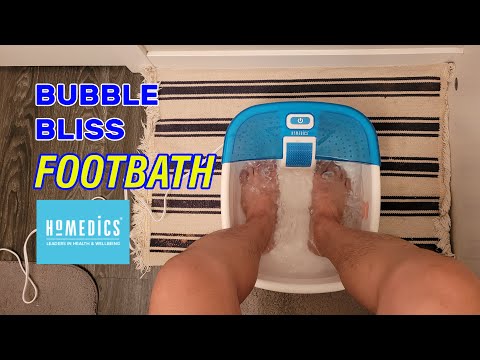 HOMEDICS - Massaging Bubble Bliss Deluxe Footbath | Walmart Canada