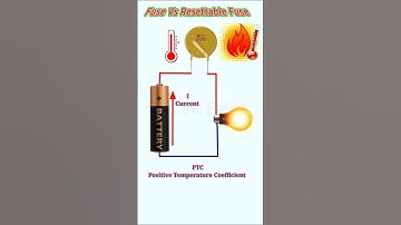 Resettable Fuse, PTC Fuse #Resettablefuse #ptcfuse #elctricity #animation