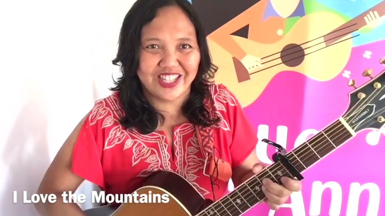 I Love the Mountains by Little Miss Ann Nature Song for pre-schoolers