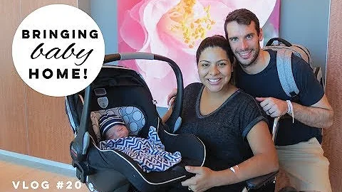 BRINGING NEWBORN HOME FROM HOSPITAL! | VLOG