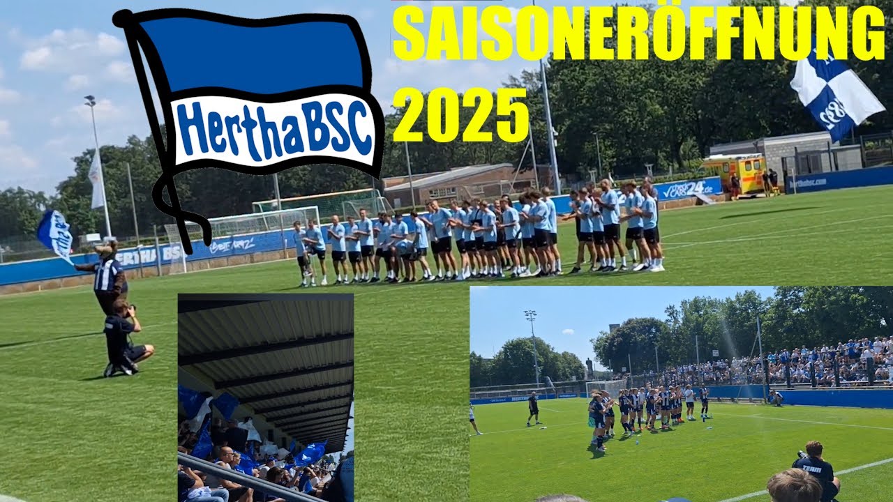 Fanion Hertha BSC – 2 Variantes – Décoration Supporter – Fußball
