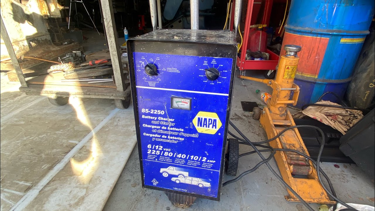 Working on my napa battery charger/jumper 