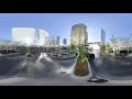 Las Vegas VR360 4K Walk around the Aria Resorts Early Morning