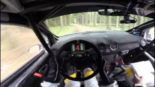 INSANE Rally Race Driver POV - Flat out Inbetween trees