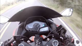 Playtime on the Ninja 300 | Shorty GP Exhaust Sound | Tunnel Exhaust