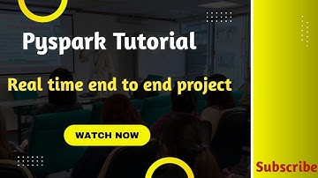 Real Time End-to-End PySpark Project
