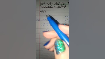 cube root of 9261 #shorts