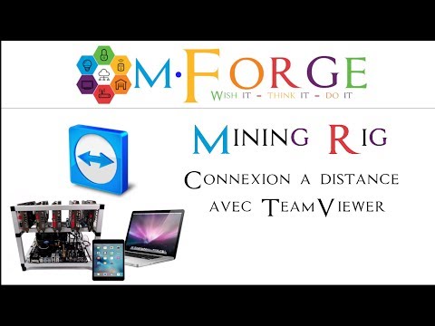 Rig – Connexion à distance avec TeamViewer – Crypto mining