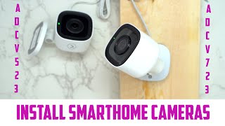 Instal and Setup Telus ADC Outdoor And Indoor Cameras | Error OS