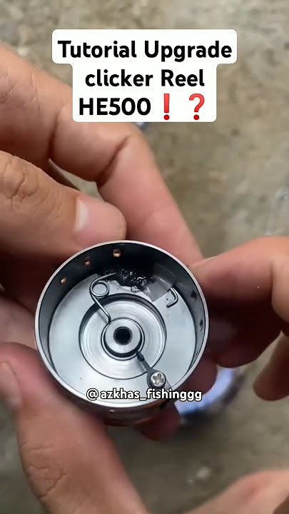 Tutorial upgrade clicker reel pancing❗#upgradeclickerreel #reelpancing