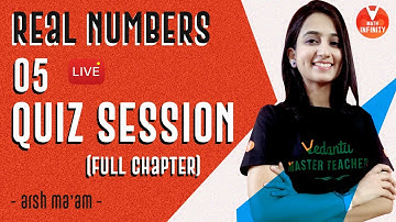 Real Numbers - 5 | LIVE Quiz | Revision on Real Numbers | CBSE Class 10 Maths | NCERT | Vedantu