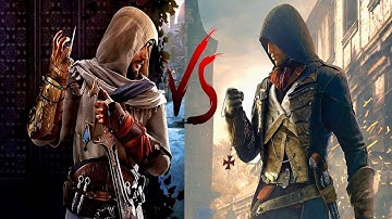 AC Mirage VS AC Unity - Top 10 Best Stealth Kills