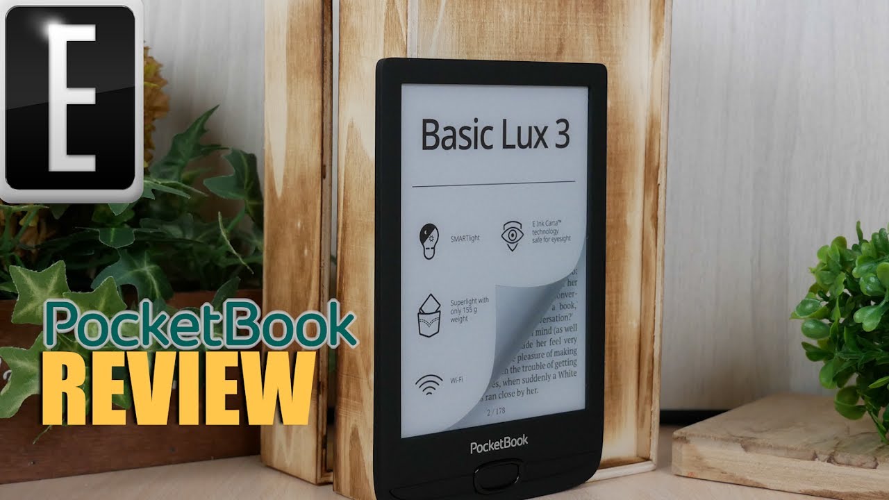 Pocketbook Basic Lux 3 $99 Dual-Core e-Reader | Review - YouTube