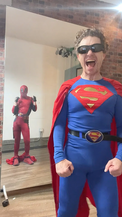 Hello it’s me Deadpool #mirror #dance #deadpool #superman