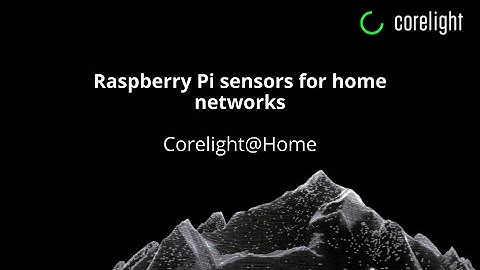Raspberry Pi sensors for home networks