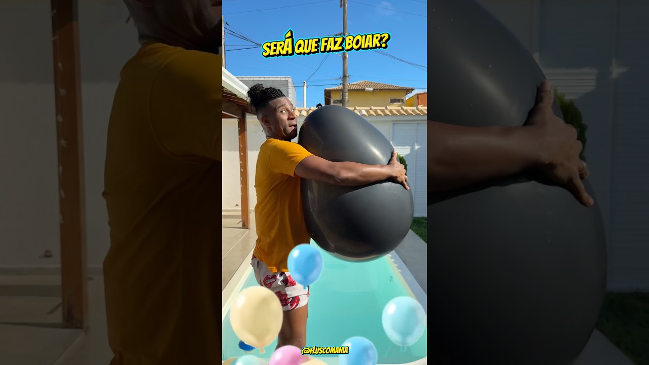 Será que faz boiar?? 🥳🛟🏊