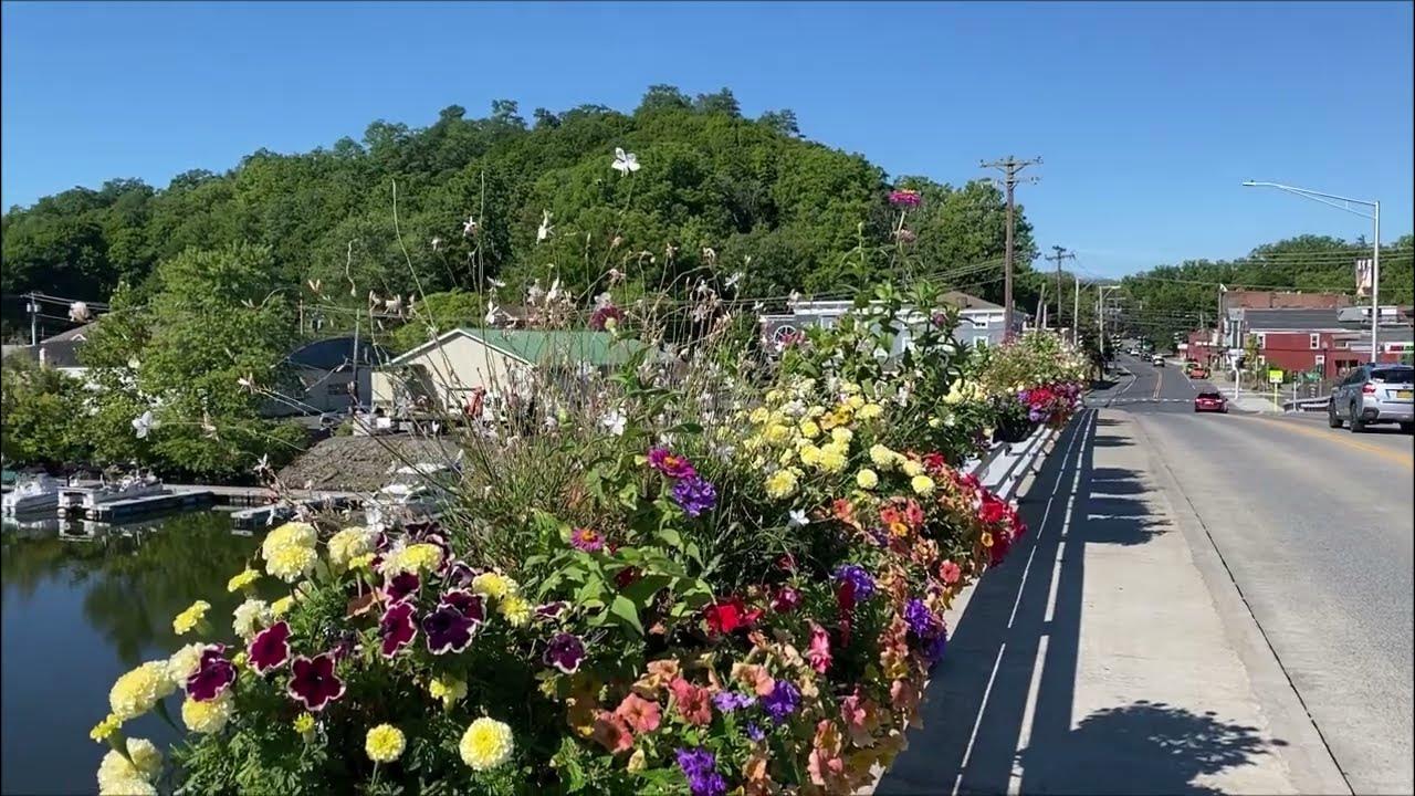 Visiting Catskill Creek and Dutchman's Landing Park in Catskill, New