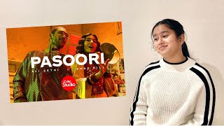 SINGER Reacts to Pasoori| @Coke Studio 14 | Ali Sethi x Shae Gill| HazReacts