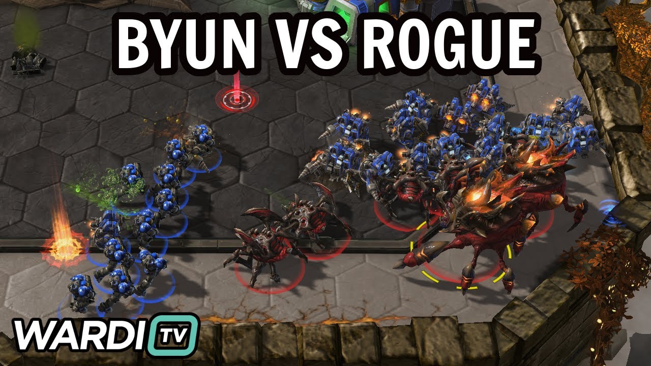 Rogue vs ByuN (ZvT) - WardiTV October Groups [StarCraft 2] - YouTube