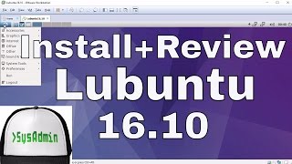 How to Install Lubuntu 16.10   Review   VMware Tools on VMware Workstation Tutorial [HD]