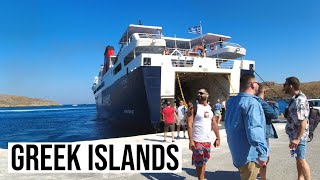 11 Hour GREEK ISLANDS Ferry Trip in the Aegean Sea