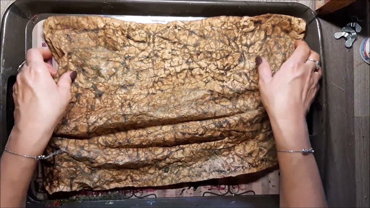 (44) Tuto couverture Junk Journal en faux cuir (ou fausse Suédine).