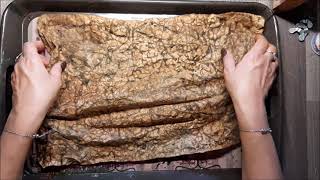 (44) Tuto couverture Junk Journal en faux cuir (ou fausse Suédine).
