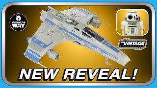 NEW REVEAL! Star Wars The Vintage Collection | Hasbro Pulse New Republic E-Wing & Droid KE4-N4