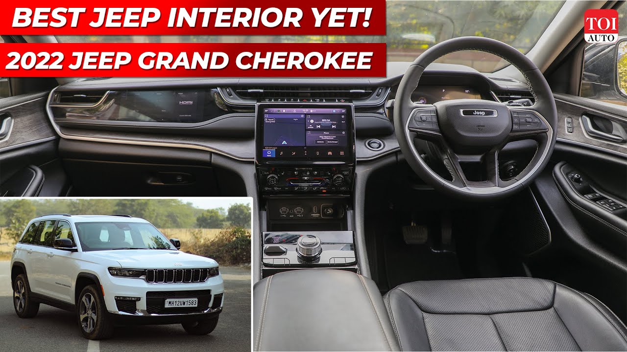 Jeep Grand Cherokee Cabin and Interior Explained TOI Auto YouTube