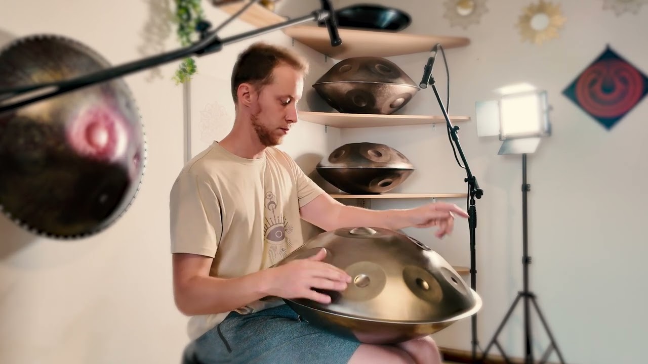 BATTILORO HANDPAN: E major 432 Hz - Polyphemus - Daniele Rebaudo