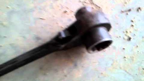 Scaffolding or rigging wrench or podger spanner 19/24