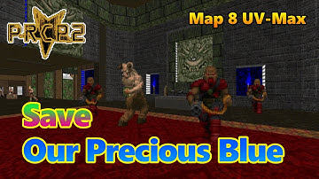 Plutonia Revisited Community Project 2 Map 8 "Azure Ambition" UV-Max [Doom]