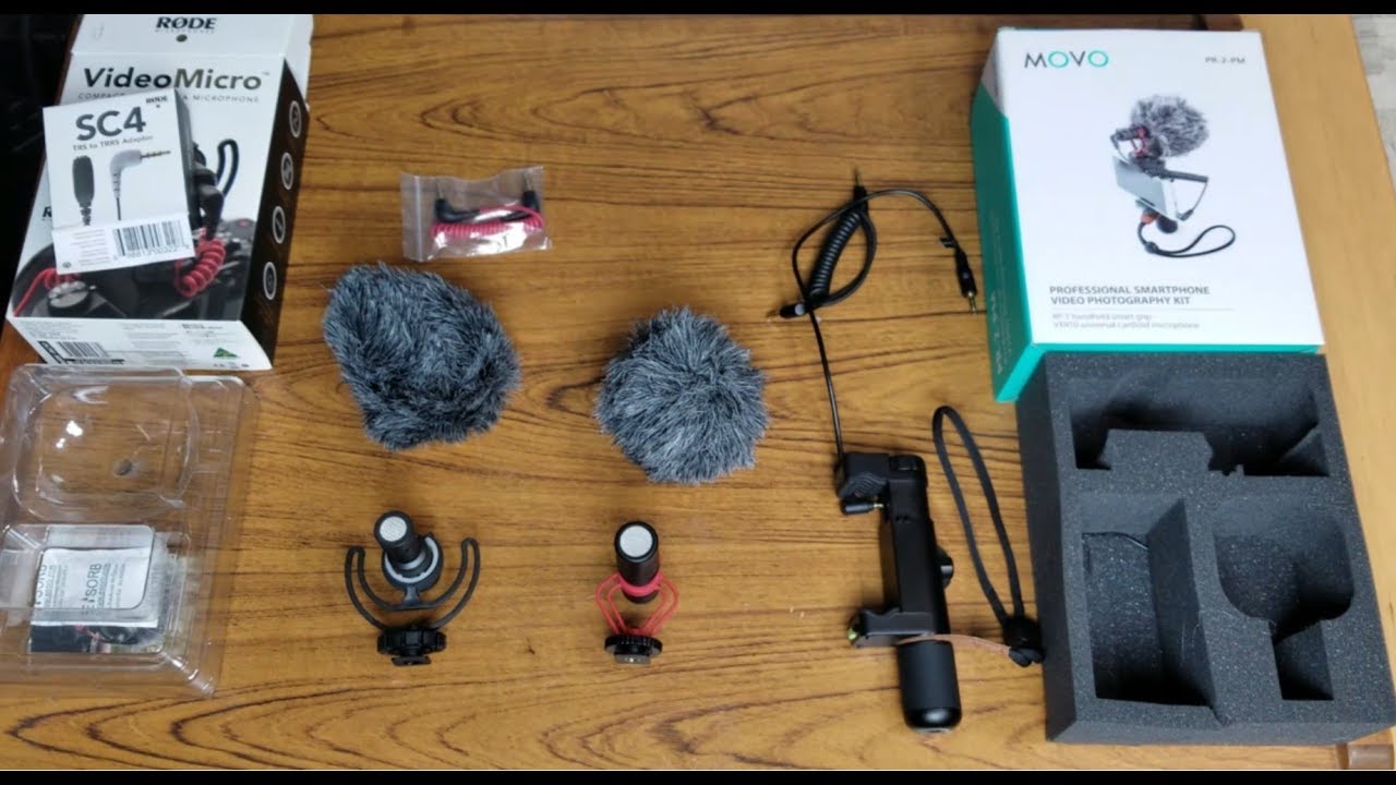 Rode Videomicro Vs Movo Smartphone Rig Best Phone Mic Is Youtube