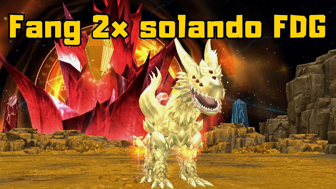 Fanglongmon Shin 2x na Myo DG - Digimon Masters Online 