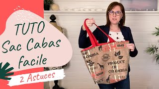 Tote Bag Tutorial I Quick And Easy In Less Than 1 Hour