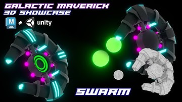 Maya + Unity 3D Showcase - Galactic Maverick: "Swarm"