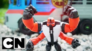 Ben 10 Toys | FOUR ARMS vs HEX | Cartoon Network