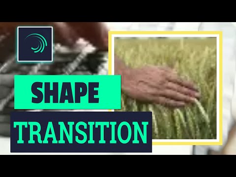 how to create simple shape transition! Alight motion tutorial | advanced alight motion