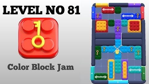 Color Block Jam Level 81 Solution 🎮