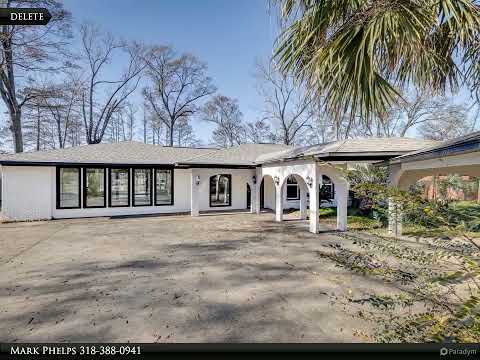 525 Lakeshore dr, Monroe, LA home video tour