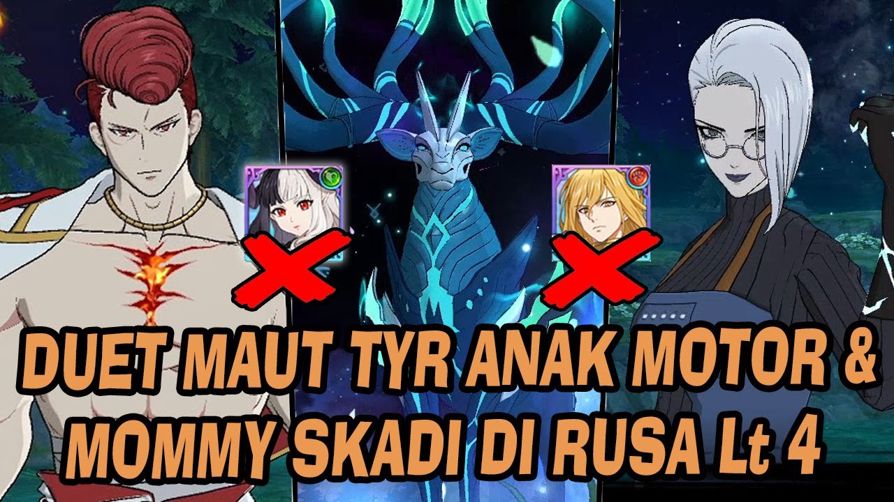 TYR & Skadi Destroy Rusa Floor 4 + Tips Panduan | Tidak Perlu DMG Besar di Phase 4 - 7DSGC