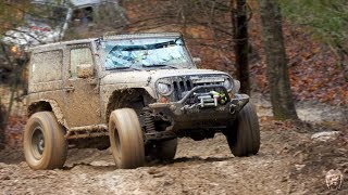 JEEPS MUDDING: Frostbite 2018 At Kansas Rocks