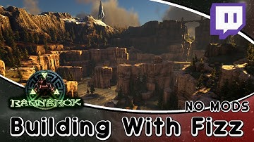 ARK: Building w/ Fizz Live :: Step by Step Ragnarok Viking Town Part1