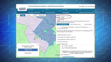 Census Business Builder: Filter Feature