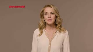 Claudia Gerini ActionAid - Campagna contro i matrimoni forzati